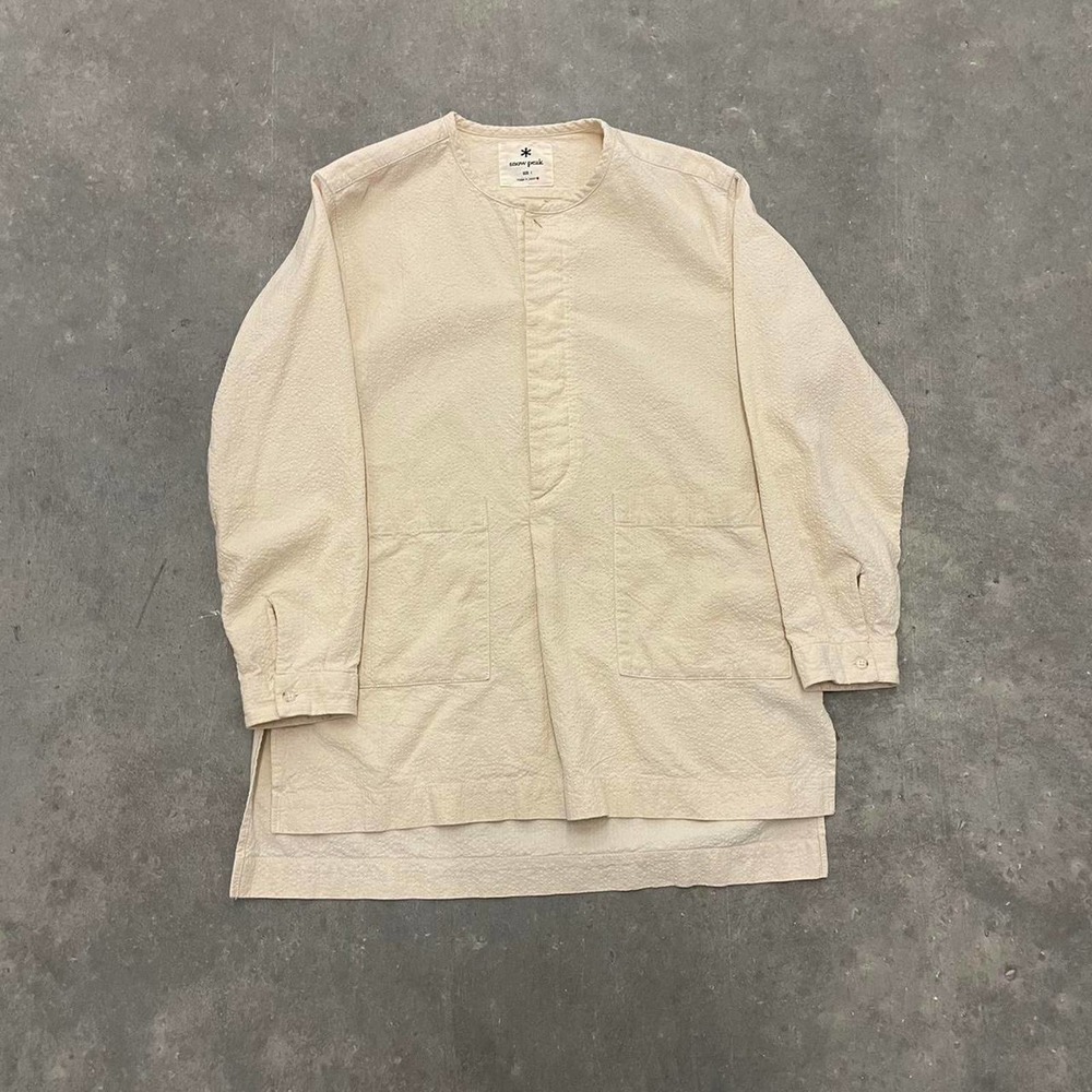 Snow peak japan shijara long shirt size 1 fits medium